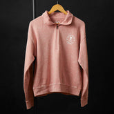 Pink Haze Cropped Half Zip