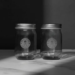 Coal Brew Mason Jar Set